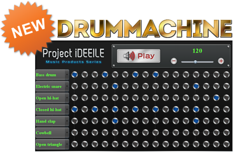ドラムマシン ｜ Project IDEEILE